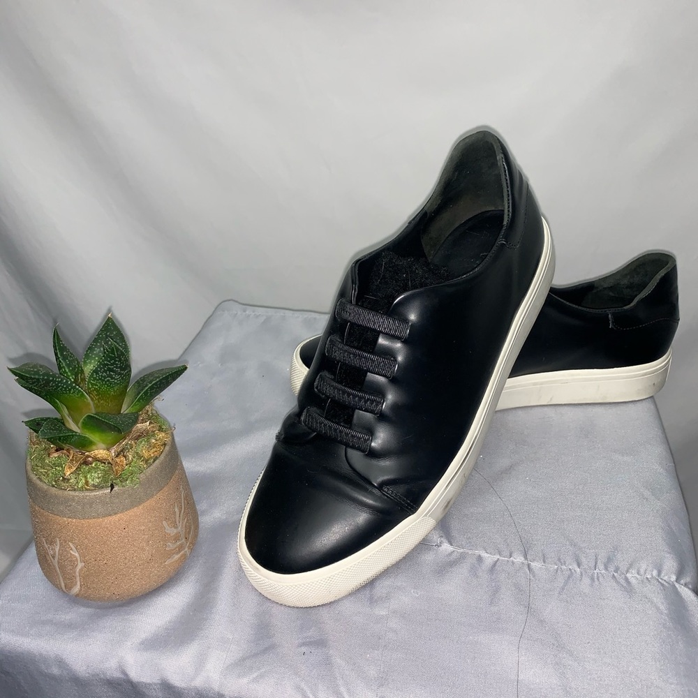 Vince real fur sheep Bolton sneakers